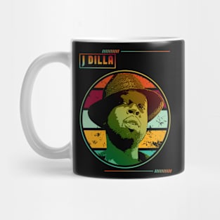 J Dilla | circle beat retro style Mug